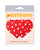 Pastease Heart w/Polka Dot - Red/White O/S