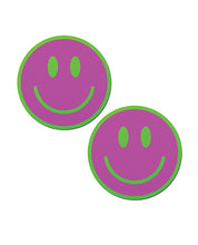 Pastease Neon Green Glow-in-the-Dark Smiley Face - Pink O/S