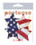 Pastease Premium Petites Glittering Stars & Stripes - Red/White/Blue O/S