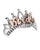 Bride Tiara - Rose Gold