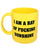 Attitude Mug I am a Ray of Fucking Sunshine - Yellow