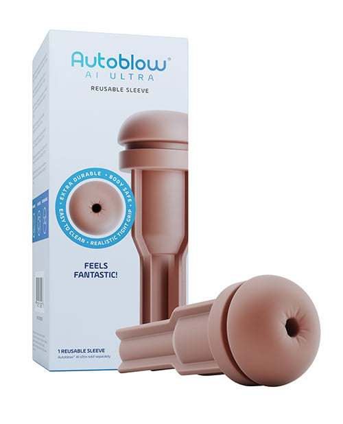 Autoblow AI Ultra Anus Sleeve - Brown