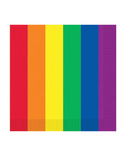 Pride Luncheon Napkins - Rainbow Pack of 16