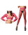 Beverly Hills Naughty Girl Crotchless All Over Mesh Leggings Pink O/S
