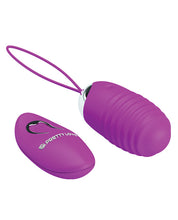 Pretty Love Jessica 12 Functions Egg Vibrator - Fuchsia