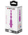 Pretty Love Hermosa Anal Beads Vibrator - 12 Functions Fuchsia