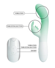 Pretty Love Cerberus Licking Rabbit - Aqua Ombre