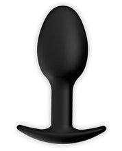 Pretty Love 3.34' Silicone Anal Plug w/Ball - Black