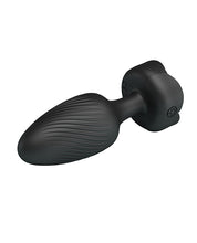 Pretty Love Varian Large Butt Plug w/Multi Color Bottom Light - Black