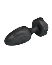 Pretty Love Osborn Medium Butt Plug w/Multi Color Bottom Light - Black
