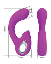 Pretty Love Sibel Tapping Rabbit G Vibrator - Fuchsia