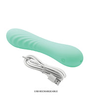 Pretty Love Alexisrose Curved Vibrator - Aqua