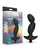 Blush Anal Adventures Platinum Silicone Vibrating Prostate Massager 04- Black
