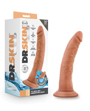 Blush Dr. Skin Glide 7.5' Self Lubricating Dildo - Mocha