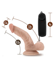 Blush Dr. Skin Dr. Ken 6.5' Cock w/Suction Cup - Vanilla