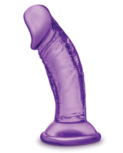 Blush B Yours Sweet n Small 4' Dildo w/Suction Cup - Purple