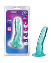 Blush B Yours Plus 5' Hard n' Happy Dildo - Teal