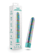 Blush Limited Addiction Utopia 7' Rechargeable Vibe - Aqua