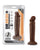 Blush Dr. Skin Plus 6" Posable Dildo - Chocolate