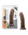 Blush Dr. Skin Silicone Dr. Shepherd 8" Dildo w/Suction Cup - Chocolate
