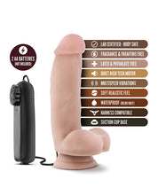 Blush Coverboy The Quarterback 7' Vibrating Realistic Cock - Vanilla