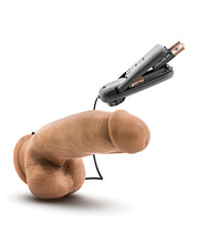 Blush Coverboy MMA Fighter 7' Vibrating Realistic Cock - Mocha
