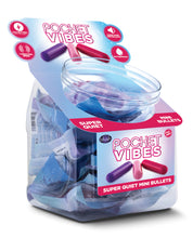 Blush Play With Me Pocket Vibes Fishbowl Display - Bowl of 36