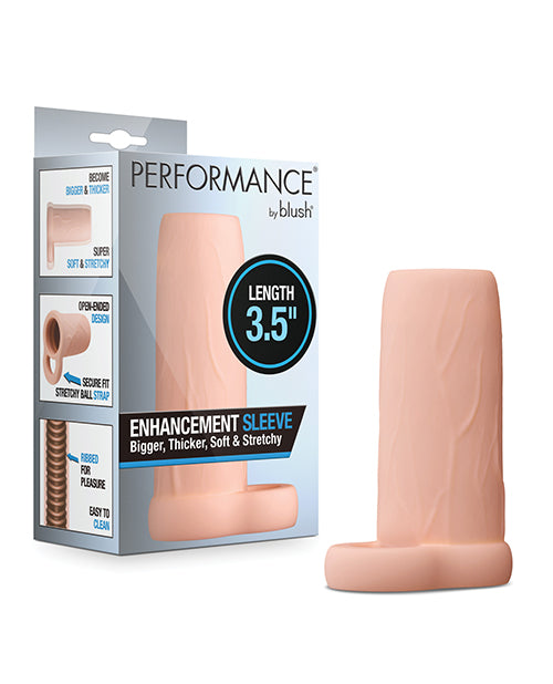 Blush Performance 3.5' Enhancement Sleeve - Beige