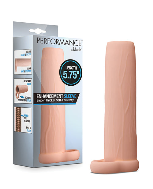 Blush Performance 5.75' Enhancement Sleeve - Beige