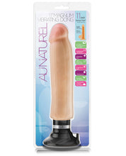 Blush Au Naturel 11' Magnum Vibrating Dong - Beige