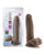 Blush Au Naturel 7' Sensa Feel Dildo - Chocolate