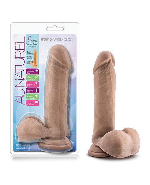 Blush Au Naturel 8' Sensa Feel Dildo - Latin