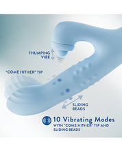 Blush Devin G-Spot Vibrator - Blue