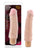 Blush X5 Plus Hard On Vibrating 9' Dildo - Beige