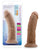 Blush Au Naturel 8" Dildo w/Suction Cup - Mocha