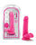 Blush Neo 6" Dual Density Cock w/Balls - Neon Pink