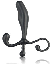 Blue Line C & B 5" Male P-Spot Massager - Black