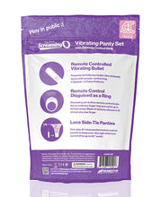 Screaming O My Secret 4T Panty Vibe w/Remote - Grape