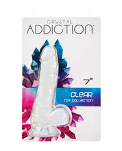 Crystal Addiction 7' Dong - Clear