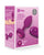 b-Vibe Remote Control Vibrating Jewel Plug (S/M) - Fuchsia