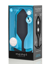 b-Vibe Weighted Snug Plug 7- 600 g Black