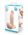 b-Vibe Slipskin 6" Girthy - Cream