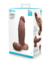b-Vibe Slipskin 8' Girthy - Brown