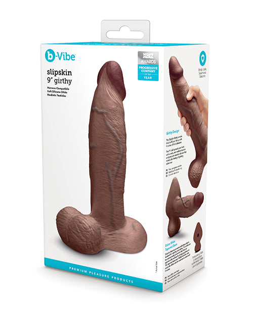 b-Vibe Slipskin 9' Girthy - Brown