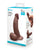 b-Vibe Slipskin 6.5' Curvy - Brown