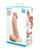 b-Vibe Slipskin 9" Curvy - Cream