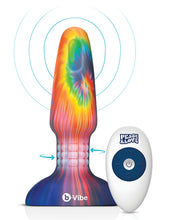 b-Vibe Peace & Love Tie-Dye Rimming Plug - Special Edition
