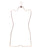 Coquette Branded Metal Body Hanger - Rose Gold