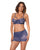 Twilight Fever Lace Bra & Skirt - Navy MD