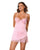 Kissed by Satin Underwire Chemise - Pink MD